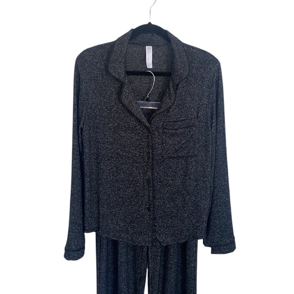 Dark Gray Pajama Set